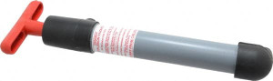 Made in USA 1/2" Outlet, PVC Hand Operated Transfer Pump 4 oz per Stroke, For Petroleum 9-A - 06975296