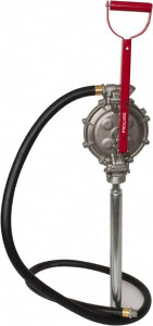 PROLUBE 5 Strokes per Gal, 1/2" Outlet, Aluminum & Stainless Steel Hand Operated Transfer Pump 42" OAL, For 15 to 55 Gal Drums, For Gasoline & Diesel Fuel DPP/1 - 79864963