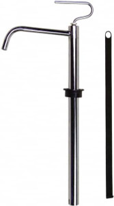 Value Collection 3/4" Outlet, Steel Hand Operated Drum Pump 4 oz per Stroke, 18-1/2" OAL, For Petroleum Based Products WS-PU-DRUM1-1 - 81626186
