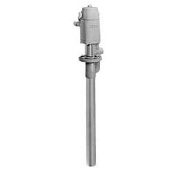 ARO Fluid Management 3.2 GPM Air Drum Pump 1/2 NPTF Fluid Outlet, 1/4-18 NPTF Air Inlet, 4:1, Carbon NM2304A-41-311 - 09383159