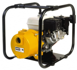 AMT Pump 5.5 HP, 3,600 RPM, 2 Port Size, 1 Solids Handling, Honda OHV, Self Priming Engine Pump Cast Iron, 3.8 Quart Tank Size, Buna-N and Silicon Carbide Shaft Seal, Stainless Steel Shaft Sleeve 3932-999-95 - 76014752