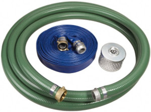 Alliance Hose & Rubber Suction and Discharge Pump Hose Kits For Use with 2 Inch Pumps PKMM-200 - 79291621