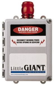 Little Giant High-Water Alarms, Voltage: 200-240, Material: PVC, Alarm Level: Flashing Alarm Beacon, Float Material: Non-Corrosive PVC 513297 - 43717602