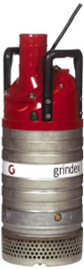 Grindex 4-2/5 hp, 7.3 Amp Rating, 460 Volt, 60 Hz, Nonautomatic Dewatering Pump Aluminum Housing, 3 Phase, 5/16" Max Solid, Built-In Thermal Overload Protection 81031810016 - 60188901