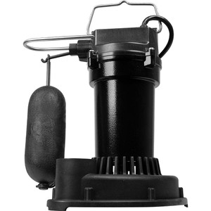 Little Giant Submersible, Sump & Sewage Pumps, Type: Sump Pump, Operation: Integral Snap-Action Float, Voltage: 115, Amperage Rating: 3.5, Horsepower: .25, Outlet Size: 1-1/2 (Inch) 505702 - 15301708