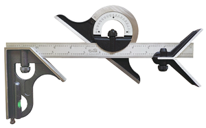 Elite Precision 4 Piece Non-Reversible Head Type Combination Square Sets