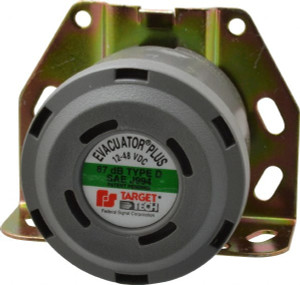 Federal Signal Automotive Back-Up Alarms, Decibel Rating: 87, Voltage: 9-48, Amperage Draw: 0.02@12V, Frequency KHZ: 2.75, Length (Decimal Inch): 2.900, Width (Decimal Inch): 2.9000 210330SSG - 06549901