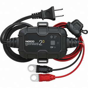 NOCO Automotive Battery Chargers & Jump Starters, Type: Automatic Charger/Maintainer, Amperage Rating: 2.0, Starter Amperage: 0.5, Voltage: 100-240 VAC, Battery Size Group: 6 and 12 Volt GENIUS2D - 16808495