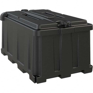 NOCO Group 8-DH Automotive Battery Box 24-1/2" Outside Length x 15 Width x 14-1/2 Height, 21-1/2" Inside Length x 11-1/2 Width x 11 Height HM-484 - 73128142