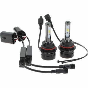PRO-SOURCE 5,000 Lumens, 12-24 VDC, 9004 LED Headlights (Pair) 6500K Cool White Color Scale, 30 Low/High Watt, 30,000 to 50,000 Average Life Hours CED6239-7-MSC - 38198719