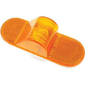 Truck-Lite 6-1/2" Long 0.49 - 2.1 Amp Turn Signal & Marker Light 12 Volt, Yellow 60215YP - 45652716