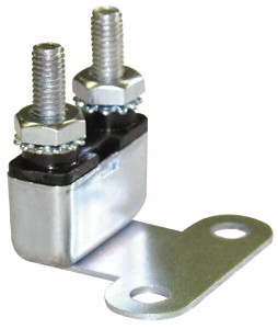 Value Collection 10 Amp Automotive Heavy Duty Stud Terminal Circuit Breaker Bracket Mount, 1.09" Long x 0.402" Wide 0.63" High CB129-10 - 65139677