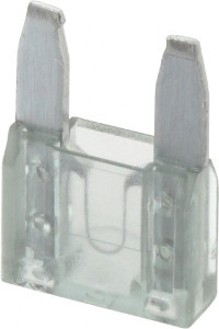Ferraz Shawmut 2 Amp, 32 VAC/VDC, Fast Acting Automotive Fuse 3/4" Long, Gray, Littlefuse 257002 AF-2-MSC - 02672673