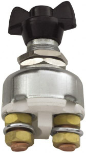 Battery Doctor 1 Position, 12 Volt, 100 Continuous Amp, Inline Battery Switch Battery Knife Switch Sequence, 1 Switch, Gold 20304 - 43279389