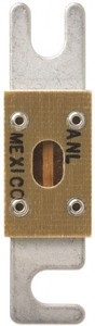 Bussmann 35 Amp Non-Time Delay Fast-Acting Forklift & Truck Fuse 125VAC, 80VDC, 3.18" Long x 0.75" Wide, Littelfuse CNL35, Bussman ANL-35, Ferraz Shawmut CNL35 ANL-35 - 75270447