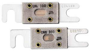Ferraz Shawmut 350 Amp Visible Link Flat Forklift & Truck Fuse 125VAC, 48VDC, 3.18" Long x 0.75" Wide, Littelfuse CNN350, Bussman ANN350, Ferraz Shawmut CNN350 CNN350 - 54012612