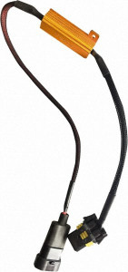 PRO-SOURCE Wire Harnesses, Type: Warning Cancel, Base Connector Style: 9006, Voltage: 12/24 CED6192-6-MSC - 31102213