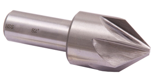 Precise 1-1/4" 82 Degree 6 Flute High Speed Steel Chatterless Countersink - 2001-4250