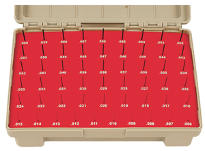 Vermont Gage Black Guard Class ZZ Pin Gage Sets