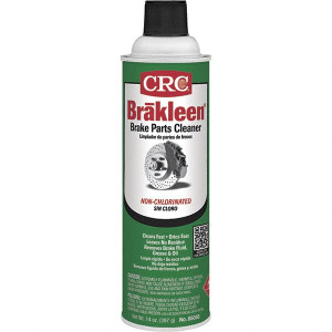 CRC 14 oz Aerosol Can Automotive Brake Parts Cleaner Nonchlorinated, Flammable 1003703 - 02982957