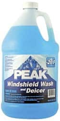 PEAK 1 Gal Bottle Automotive Windshield Washer Fluid Water-Based Solution, Flammable PWN0G3 - 04668273