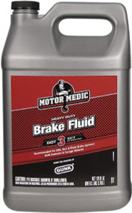 Motor Medic 1 Gal Super Heavy Duty Brake Fluid DOT 3 Transportation M4334 - 79905550
