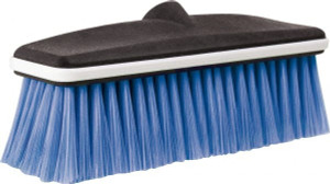 PRO-SOURCE 10" Overall Length, Vehicle Wash Brush Blue and Black, Plastic Bristles PS-858 - 09320607