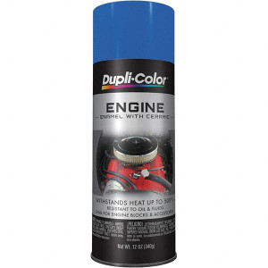 Krylon 12 oz Old Ford Blue Automotive Heat Resistant Paint High Gloss Finish, Comes in Aerosol Can EDE162107 - 42229559