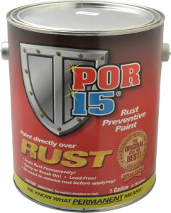 POR-15 1 Gal, Black, Rust Preventative Paint Comes in Can with Handle 45001 - 59505222