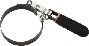 GEARWRENCH Steel Swivel Oil Filter Wrench 3-7/8 to 4-3/8" Max Diam, For Oil Filters 3527 - 77947976