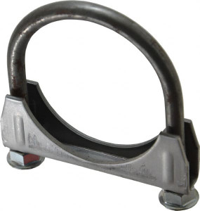 Value Collection 1 Pc Steel Muffler Clamp 2-1/2" OD NICK17127 - 73330508