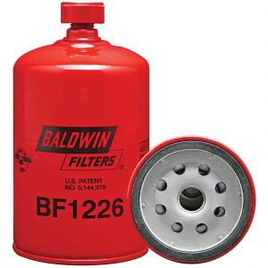 Baldwin Filters Automotive Fuel/Water Separator Element AC Delco TP1069, Case J931062, Cummins 3903202, Donaldson P550248, Fleetguard FS1251, Ford F3HZ9365E, Fram P8043, GMC 25011999, Hastings FF898, Komatsu CUFS1251 BF1226 - 16645145