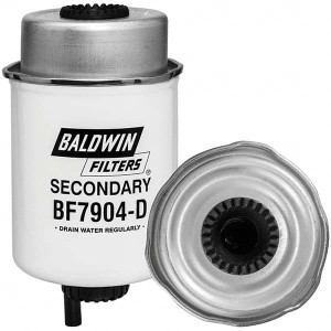 Baldwin Filters Automotive Fuel/Water Separator Element Donaldson P564646, Fleetguard FS19912, Fram PS10791, Hastings FF1184D, John Deere RE508202, Wix 881024980 BF7904-D - 16643983