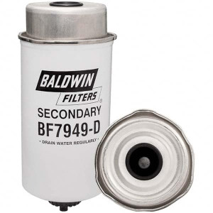 Baldwin Filters Automotive Fuel/Water Separator Element Donaldson P551422, Fleetguard WK8188, Fram PS10884, Hastings FF1196D, John Deere RE522878, Wix WF10140 BF7949-D - 16644080