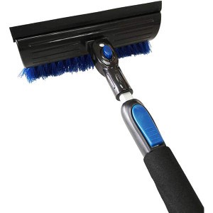 PRO-SOURCE 11" Long, Telescoping Snowbroom & Ice Scraper 9" Telescoping, Plastic & Metal 458505PRO - 06315998