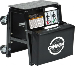 Omega Lift 350 Lb Capacity, 4 Wheel Creeper Seat Alloy Steel, 15-3/4" Long x 17.72" Overall Height x 7" Wide 91305 - 35716695
