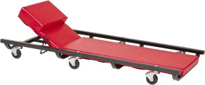 Value Collection 330 Lb Capacity, 6 Wheel Creeper with Adjustable Headrest Steel, 40" Long x 4.55" High x 16" Wide TR6452 - 60619079