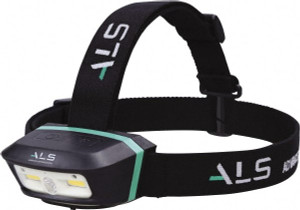 ALS Advanced Lighting Systems 3 Volt, Black Head Light 250 Lumens, Rechargeable Battery, LED Lamp HDL251R - 31217169