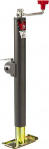 BULLDOG Round Swivel Topwind Jack 5,000 Lb Load Capacity, 14.7 to 29.7" Service Height 178151 - 84238302
