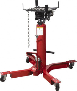 Sunex Tools 1,000 Lb Capacity Transmission Jack 35-1/2 to 75-1/2" High 7793B - 33942830