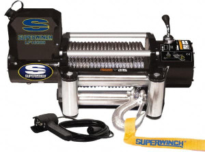 Superwinch 10,000 Lb Capacity, 85 ft. Cable Length, Automotive Heavy-Duty Recovery Winch 12 Volts, 20.35" Long x 6.14" Deep x 9.88" High 1510200 - 72336753