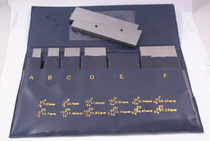 Precise 6 Piece Adjustable Parallel Set, 3/8" to 2-1/4" Range - AP-06