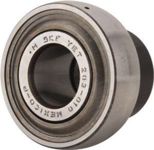 SKF 5/8" ID x 1.5748" OD, 1,650 Lb Dynamic Capacity, Insert Bearing Insert Bearing 0.4724" Race Width, 1,070 Lb Static Capacity YET 203-010 - 88002969