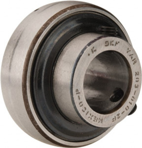 SKF 5/8" ID x 1.5748" OD, 1,650 Lb Dynamic Capacity, Insert Bearing Insert Bearing 0.4724" Race Width, 1,070 Lb Static Capacity YAR 203-010-2F - 88001672