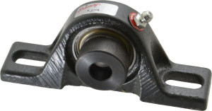 Browning VPLE-108 1/2" ID, 4-7/8" OAL x 2-3/32" OAH Pillow Block 1,444 Lb Static Cap, 2,611 Lb Dyn Cap, 3-5/8" Btw Mnt Hole Ctrs, 1-1/16" Base-to-Ctr Ht, Cast Iron VPLE-108 - 74571225
