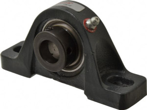 Browning VPE-112 3/4" ID, 5" OAL x 2-17/32" OAH Pillow Block 1,444 Lb Static Cap, 2,611 Lb Dyn Cap, 3-25/32" Btw Mnt Hole Ctrs, 1-5/16" Base-to-Ctr Ht, Cast Iron VPE-112 - 60594108