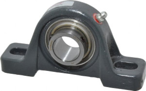 Browning VPS-116 1" ID, 5-1/2" OAL x 2-13/16" OAH Pillow Block 1,651 Lb Static Cap, 2,801 Lb Dyn Cap, 3-15/16" Btw Mnt Hole Ctrs, 1-7/16" Base-to-Ctr Ht, Cast Iron VPS-116 - 51466878