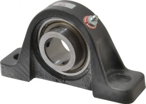 Browning VPLS-120 1-1/4" ID, 6-3/4" OAL x 3-5/8" OAH Pillow Block 3,493 Lb Static Cap, 5,782 Lb Dyn Cap, 5" Btw Mnt Hole Ctrs, 1-13/16" Base-to-Ctr Ht, Cast Iron VPLS-120 - 51467405