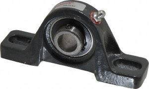 Browning VPS-210 AH 5/8" ID, 4-7/8" OAL x 2-7/32" OAH Pillow Block Air Handling 1,444 Lb Static Cap, 2,611 Lb Dyn Cap, 3-7/16" Btw Mnt Hole Ctrs, 1-3/16" Base-to-Ctr Ht, Cast Iron VPS-210 AH - 80463615