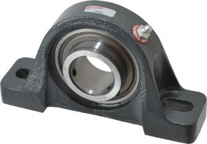 Browning VPS-124 1-1/2" ID, 7-1/8" OAL x 4" OAH Pillow Block 4,467 Lb Static Cap, 7,340 Lb Dyn Cap, 5-3/8" Btw Mnt Hole Ctrs, 2" Base-to-Ctr Ht, Cast Iron VPS-124 - 51466852